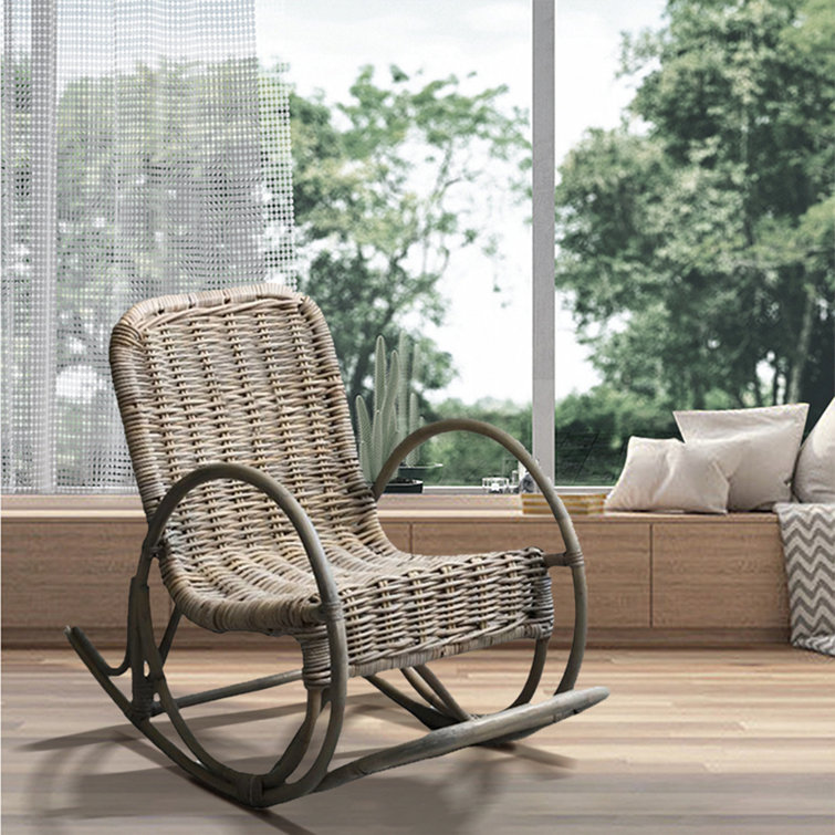 Martha stewart discount wicker rocking chair